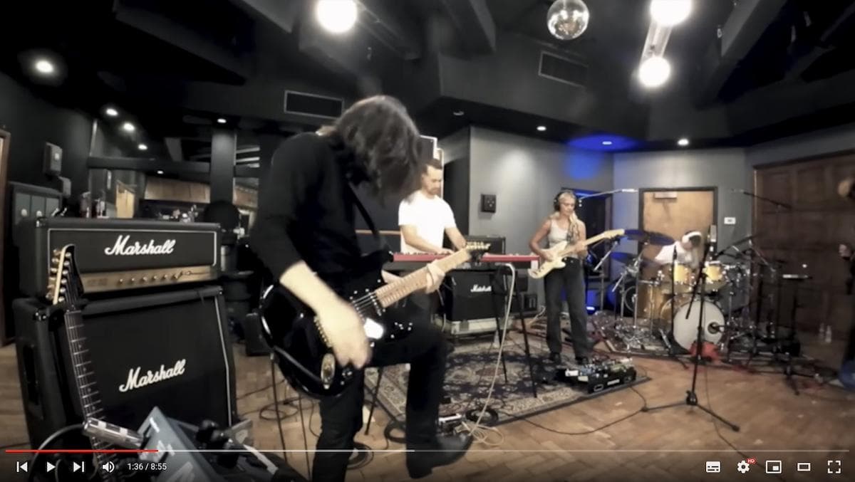 YouTube screenshot about the studio in Los Angeles, with Mateus Asato in the foreground.
